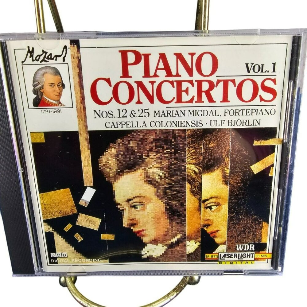 Mozart Piano‎ Concertos, Marian Migdal  CD Digital Recording Vol 1